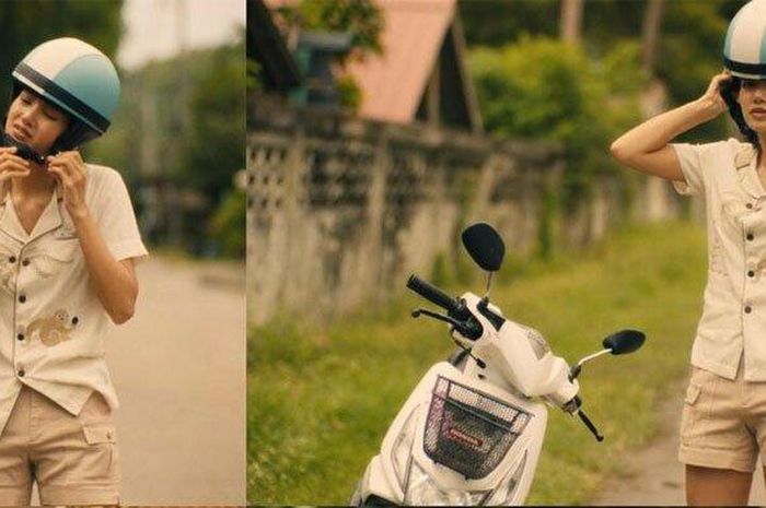 Viral foto Lisa BLACKPINK naik BeAT karbu