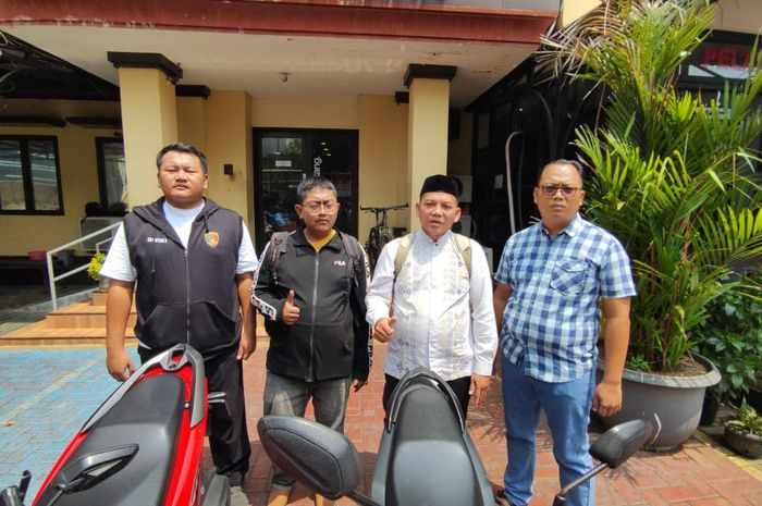 4 motor Honda ditemukan oleh Polsek Tambora
