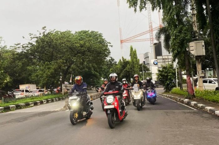 Acara bukber diiringi turing safety