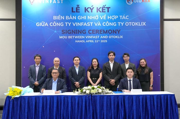 Vinfast teken kerjasama dengan Otoklix