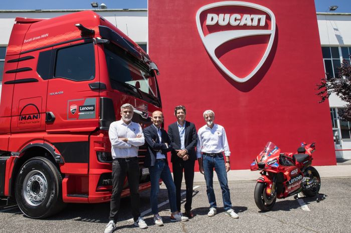Ducati menyembunyikan alat canggih di truk mereka 
