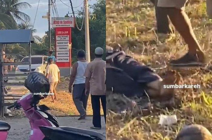 Tega, seorang anak tega tabrak ayah sendiri pakai Innova hingga tewas