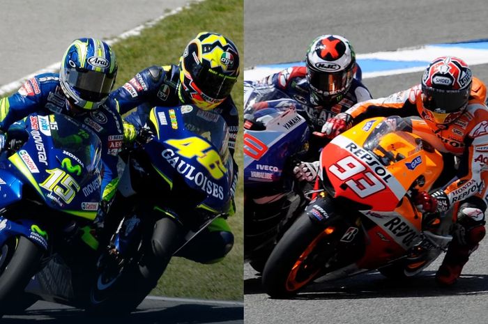 Pertarungan kotor tikungan terakhir MotoGP Spanyol di Sirkuit Jerez