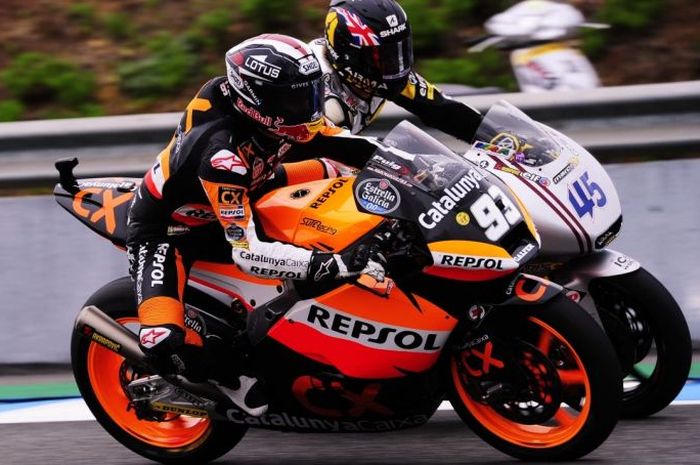 Marc Marquez dan Scott Redding dulunya bersaing