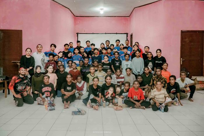 SSFC Pengda Sorong Gelar Baksos di Panti Asuhan