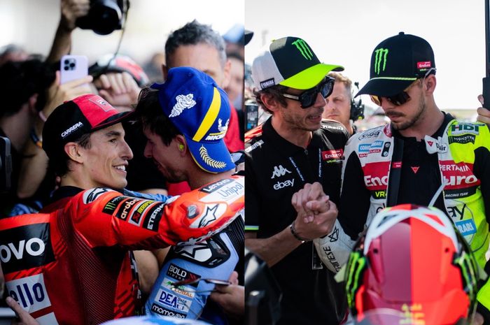 Marc Marquez kasih sindiran ke fans Valentino Rossi di MotoGP Spanyol 2025