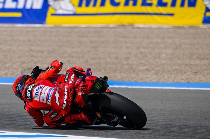 Marc Marquez bongkar crash yang dialami di balapan MotoGP Spanyol 2025