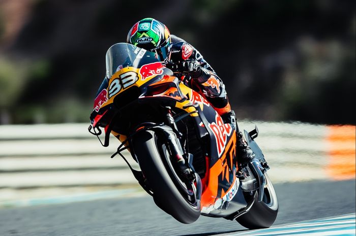 Ilustrasi KTM RC16 Brad Binder yang mencetak top speed tertinggi MotoGP dijual