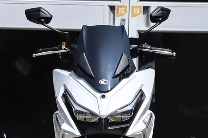 penampakan motor matic baru Kymco Racing H150 model year 2025, bisa jadi pesaing Yamaha Lexi LX 155