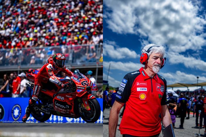 Pecco Bagnaia dapat kritikan tajam dari Gigi Dall'Igna, Marc Marquez crash malah dipuji