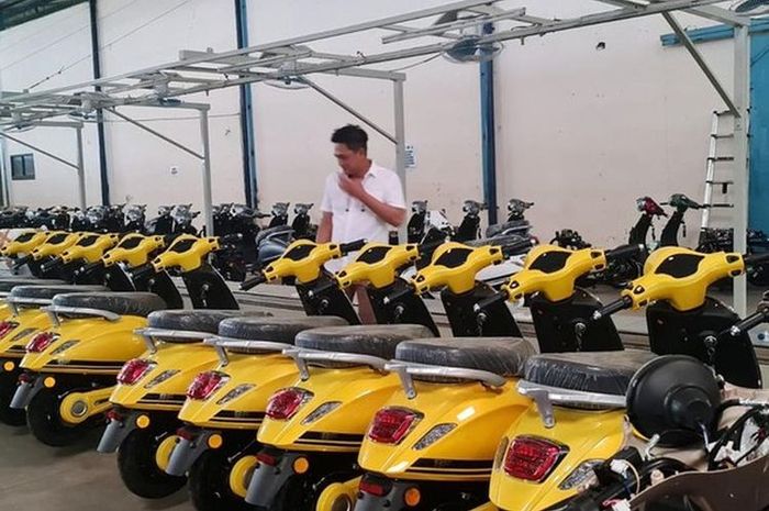 Ilustrasi pabrik motor listrik Tangkas(Dok. Tangkas Motor Listrik)  