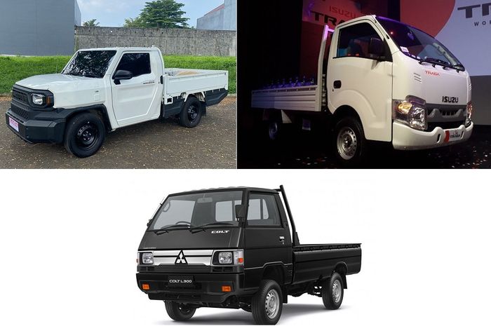 Toyota Hilux Rangga Vs Isuzu Traga Vs Mitsubishi L300