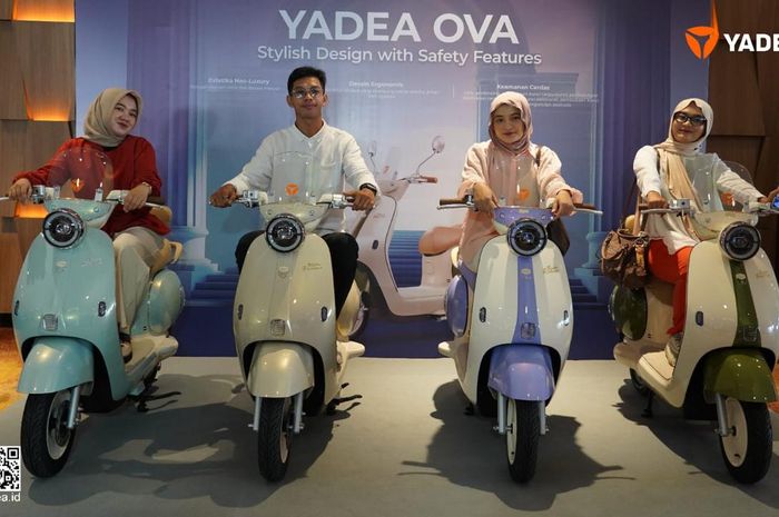 Yadea hadirkan banyak warna baru untuk pasar Indonesia