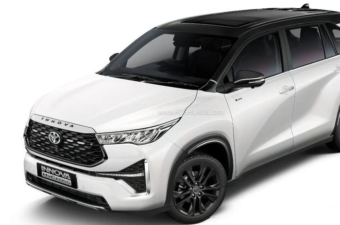penampakan Toyota Innova Hycross Exclusive Edition yang meluncur di India