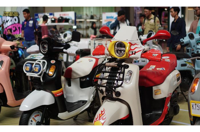 Deretan motor peserta Fazzio Modifest 2025 