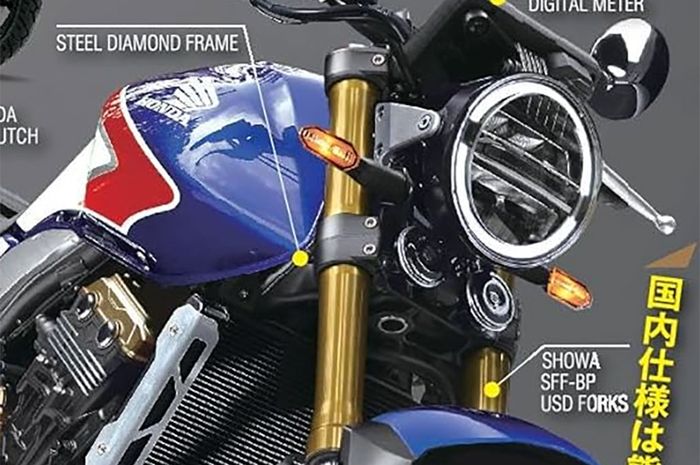 Honda akan lakukan update ke All New CB400 Super Four mereka. Ini bedanya