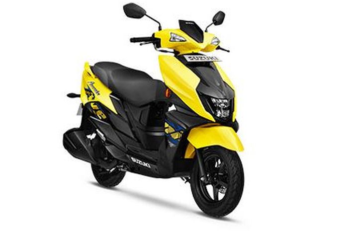 penampakan motor matic Suzuki Avenis 125 model 2025