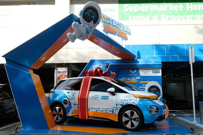 Wuling New Cloud EV jadi hadiah utama dalam program Electronic City &lsquo;Spectacular Surprise&rsquo;