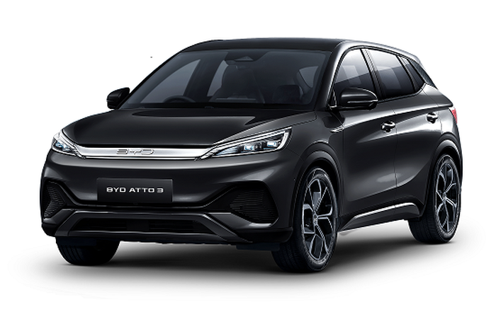 BYD Atto 3 Advanced STD warna Cosmo Black
