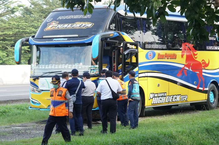 Temuan bus pariwisata tidak layak