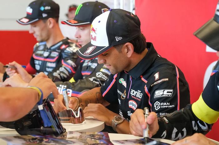 Jorge Martin muncul di acara besar Aprilia All Stars