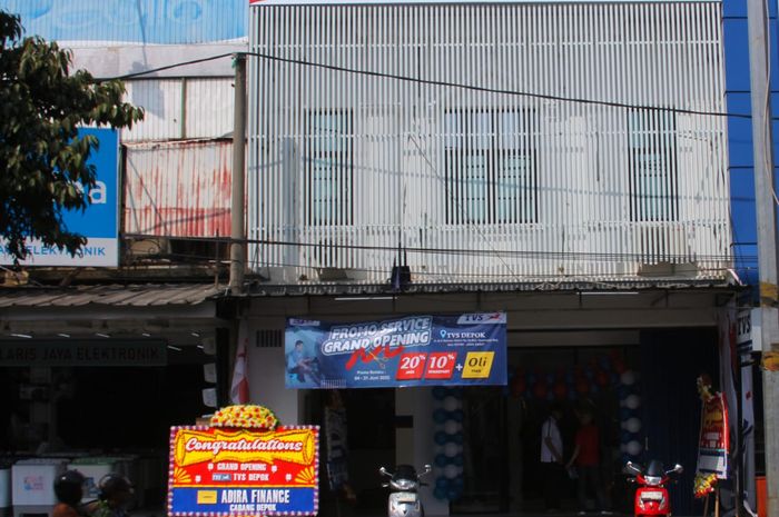 TVS buka dealer baru di Depok, banyak promo menarik selama pembukaan