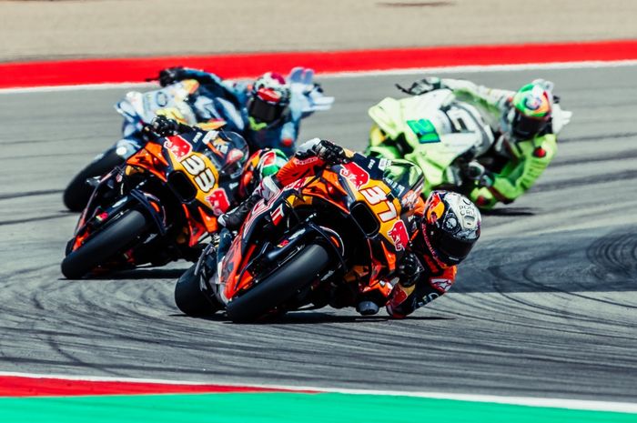 Finis keempat MotoGP Aragon 2025, Pedro Acosta tidak puas dengan KTM