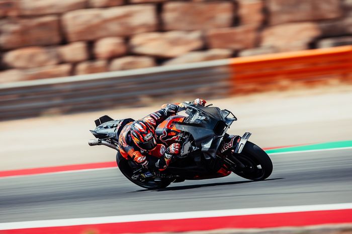 Maverick Vinales terkencang pada tes Aragon, bikin rekor lap baru