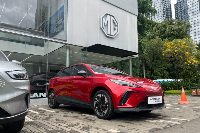 MG 4 EV Ignite eks KTT yang dijual cuma Rp 200 jutaan oleh dealer MG Andalan