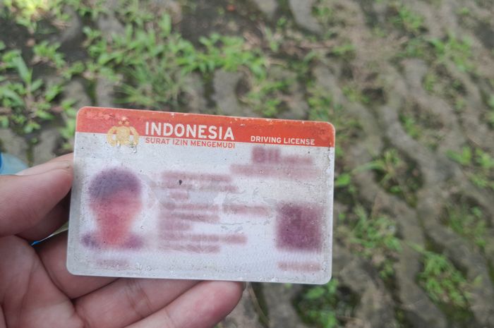 SIM B2 Umum palsu cepat pudar