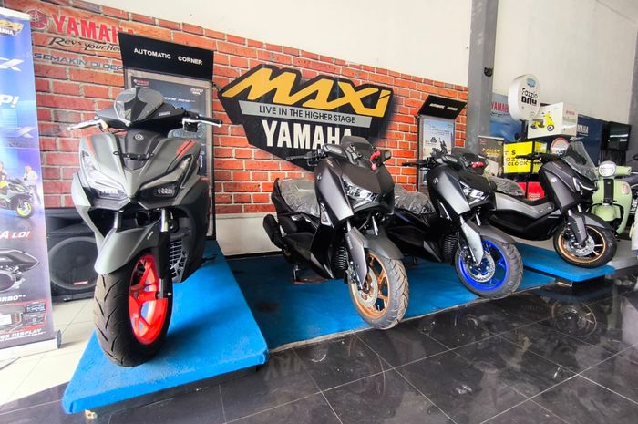 Keluarga Maxi Yamaha khususnya NMAX masih mendominasi penjualan di area NTB