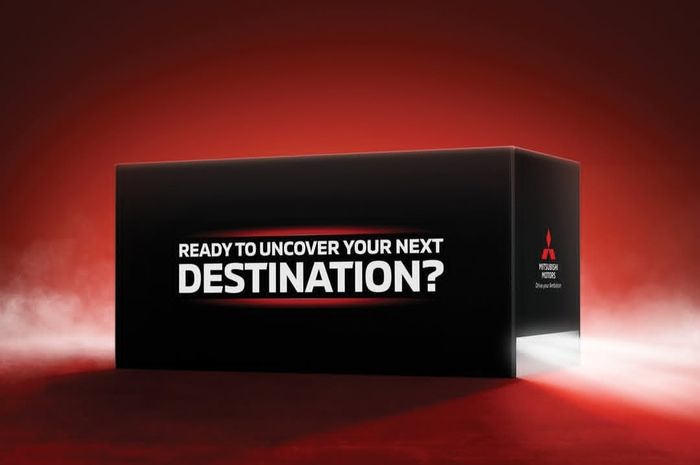 Mystery box Mitsubishi diunggah melalui akun Instagram resminya