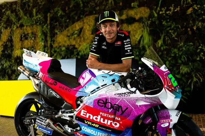 Livery spesial Pertamina Enduro VR46 Racing Team di MotoGP Italia 2025