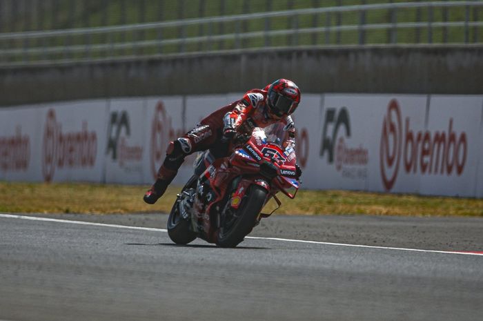 Pecco Bagnaia kencang pada practice MotoGP Italia 2025