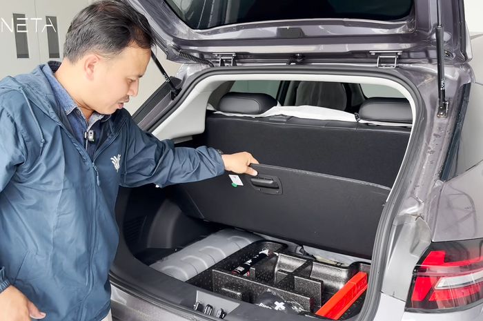 Tire Repair Kit yang ada di mobil listrik NETA V-II dan NETA X