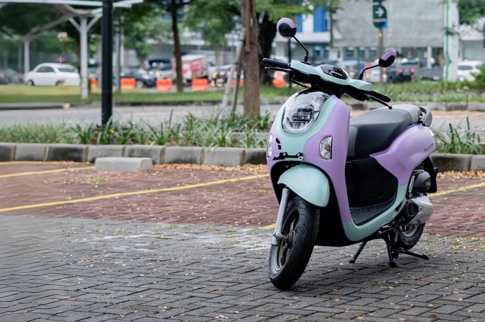 Warna pastel di Honda Scoopy