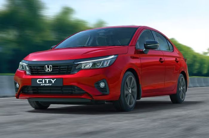 penampakan Honda City Sport yang baru meluncur di India