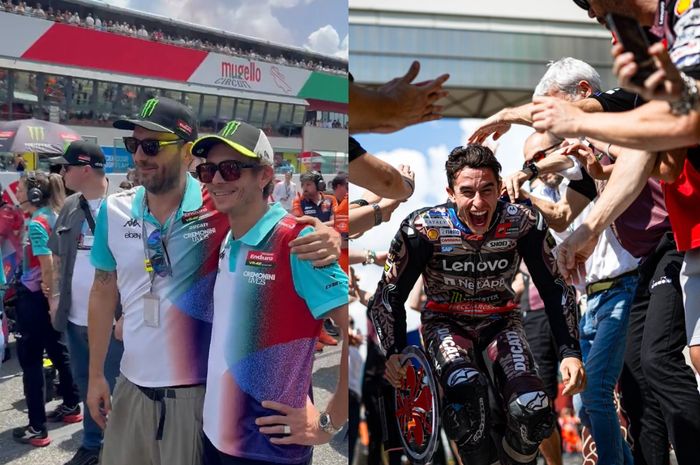 Ducati ingin Valentino Rossi dan Marc Marquez damai