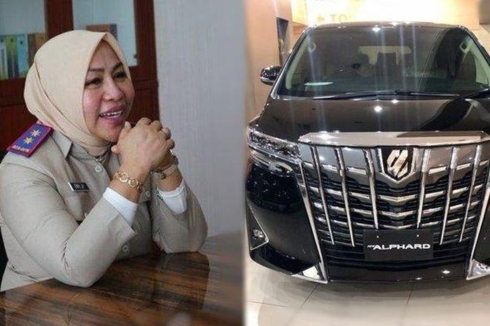Kepala Kantor Wilayah BPN Sulawesi Utara, Erry Juliani Pasoreh yang dituduh menggelapkan Toyota Alphard