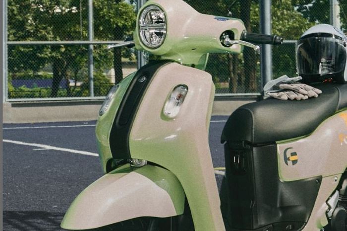 penampakan Yamaha Mio Fazzio yang dijual di negara Filipina