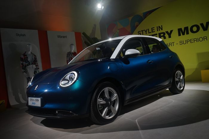 GWM ORA 03 EV resmi meluncur d Indonesia.