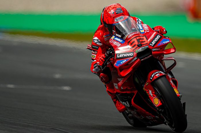 Marc Marquez menang sprint MotoGP Belanda 2025