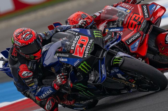 Fabio Quartararo kencang di kualifikasi, tapi melempem saat balapan dimulai