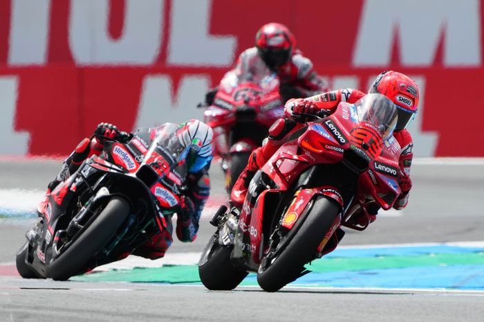 Marc Marquez menang balapan MotoGP Belanda 2025