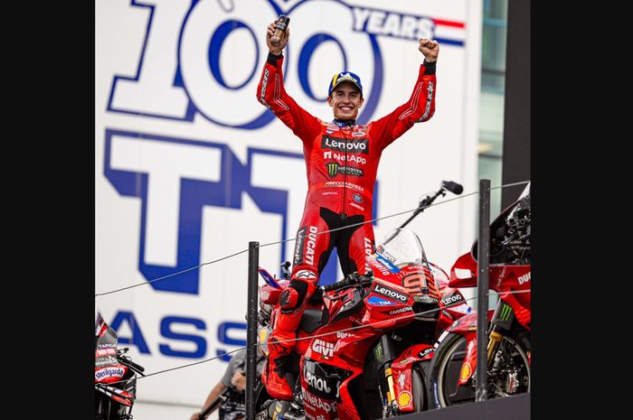Marc Marquez kritik para penggemar usai menang MotoGP Belanda 2025