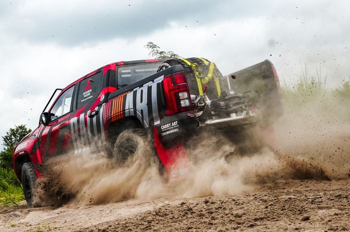 Tim Mitsubishi Ralliart siap libas Asia Cross Country Rally 2025