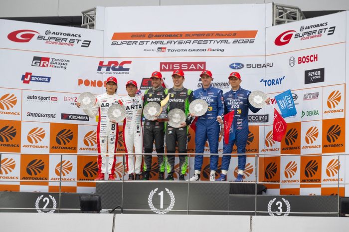 Selebrasi di Super GT 2025 