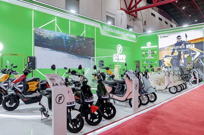Ofero hadirkan kendaraan listrik Rp 3-4 jutaan di Jakarta Fair 2025
