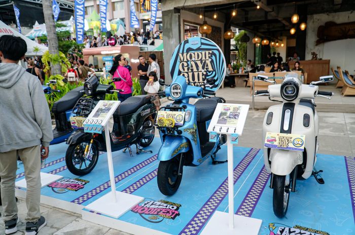 Deretan motor Fazzio Hybrid di Fazzio Modifest 2025.
