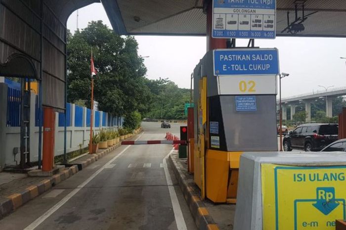 4 solusi jika mengalami saldo e-toll habis saat tapping di gerbang tol (foto ilustrasi)